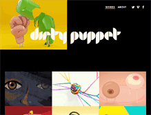 Tablet Screenshot of dirtypuppet.com